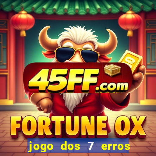 jogo dos 7 erros para manipuladores de alimentos